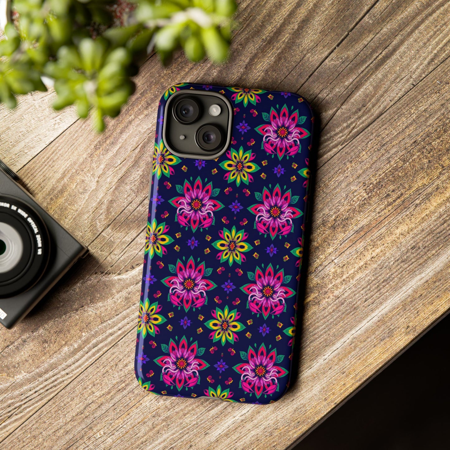 Tough Cases, Scorpio, Zodiac v4, Flower Pattern