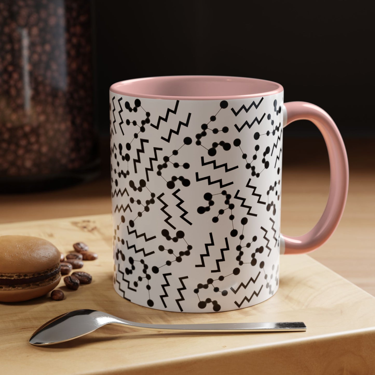 Accent Coffee Mug with the Aquarius sign (11, 15oz)