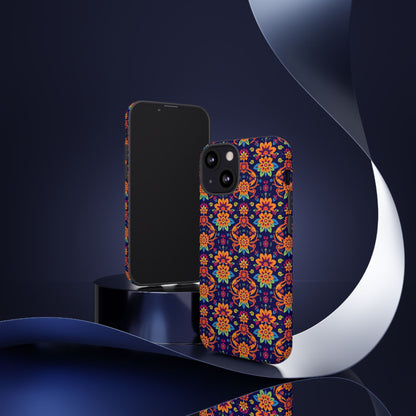 Tough Cases, Cancer, Zodiac, Flower Pattern