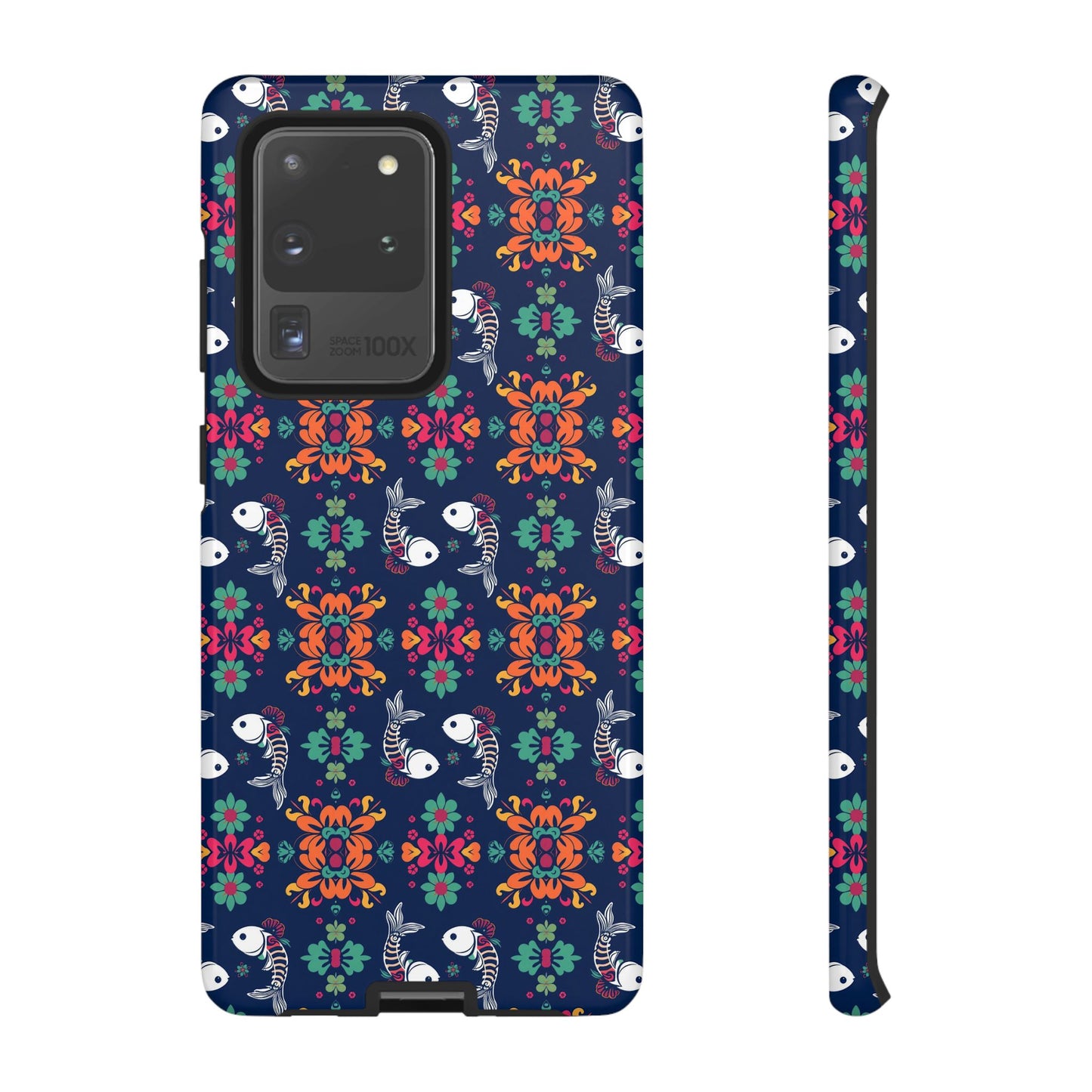 Tough Cases, Pisces, Zodiac, Flower Pattern