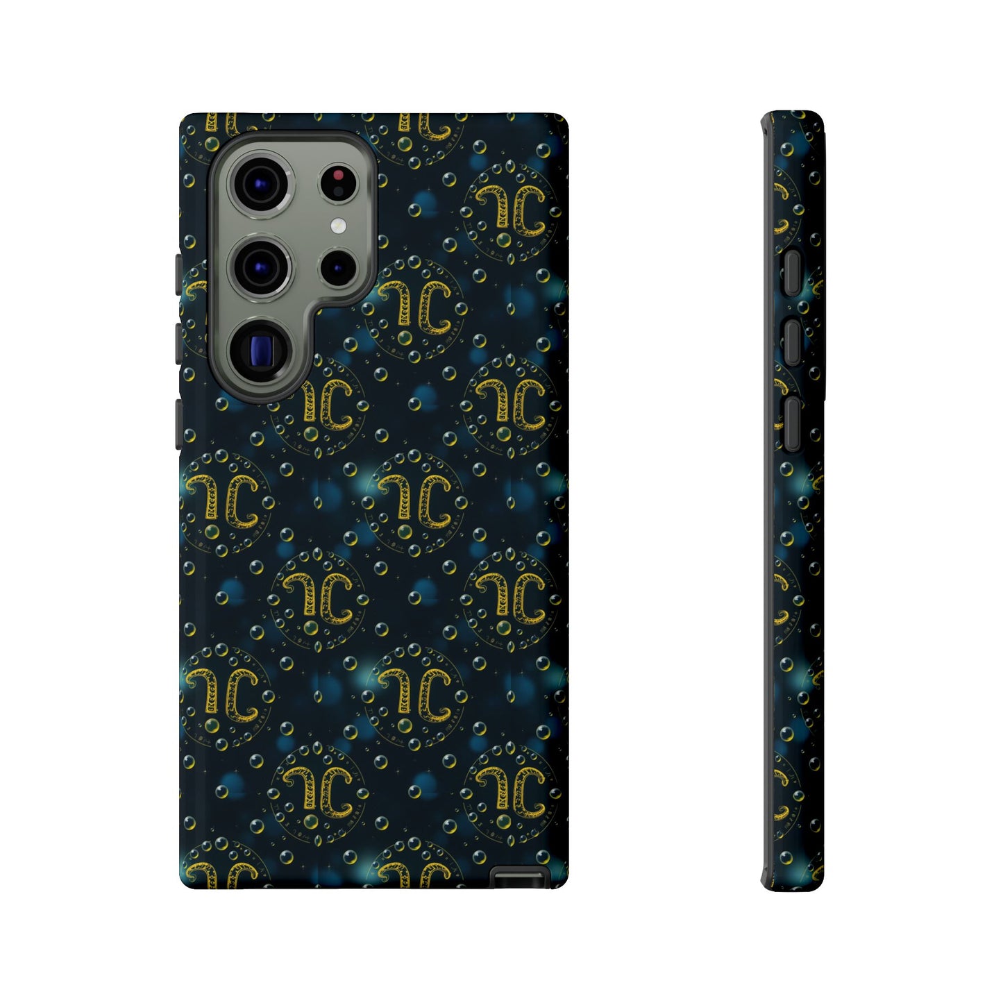 Tough Cases, Aquarius, Zodiac v2, Bubble Pattern