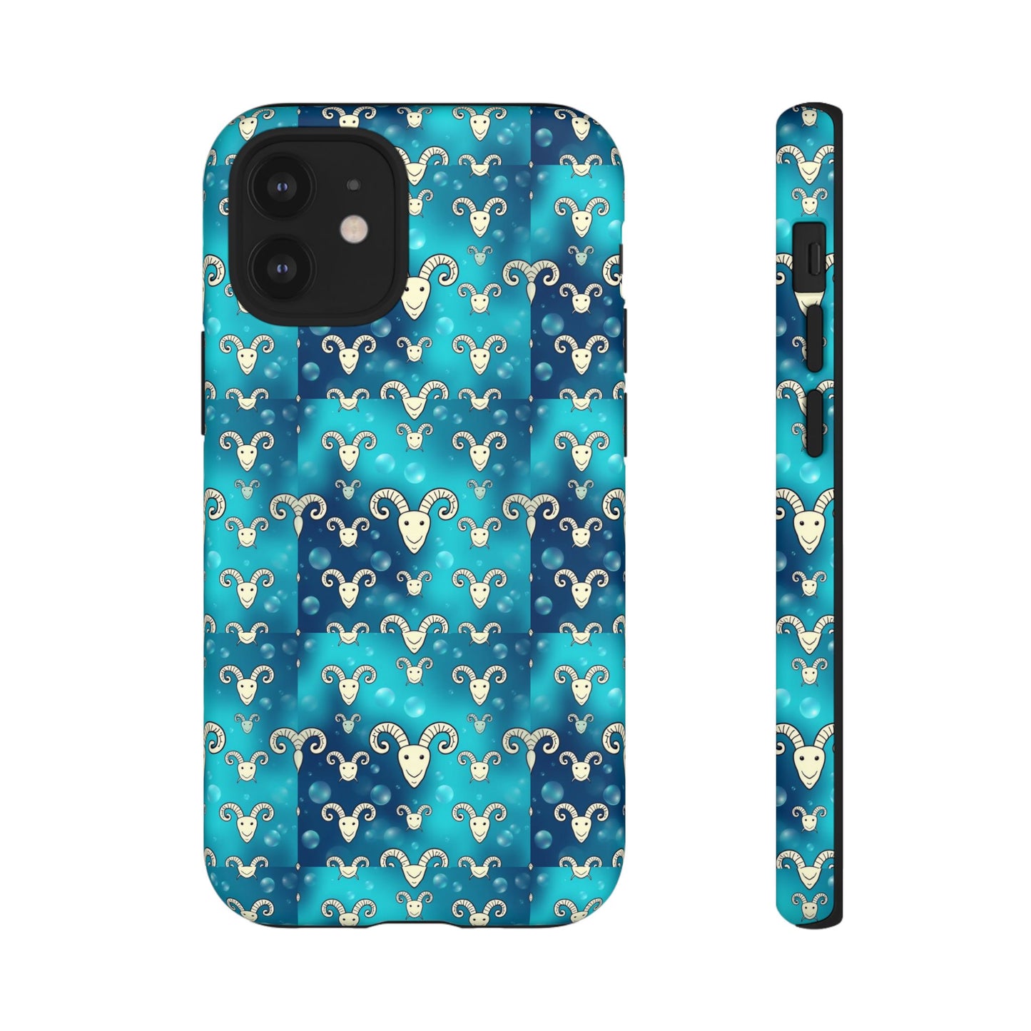 Tough Cases, Aries, Zodiac v1, Bubble Pattern