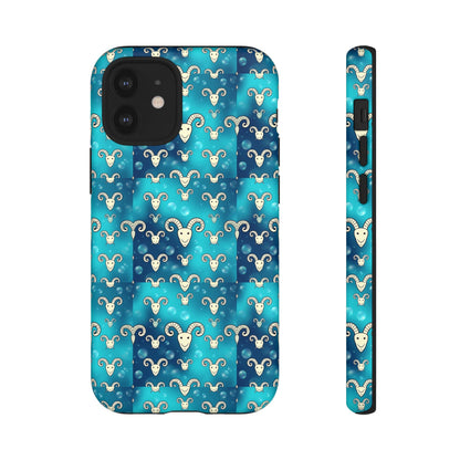 Tough Cases, Aries, Zodiac v1, Bubble Pattern