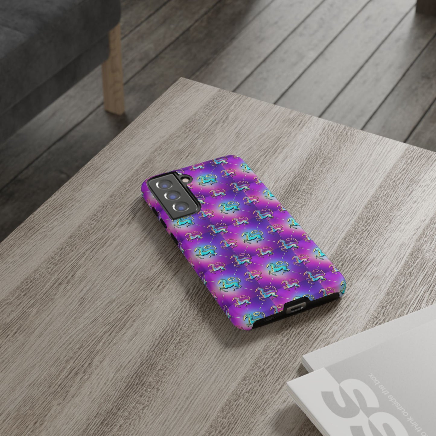 Tough Cases, Aquarius, Zodiac, Metal Pattern