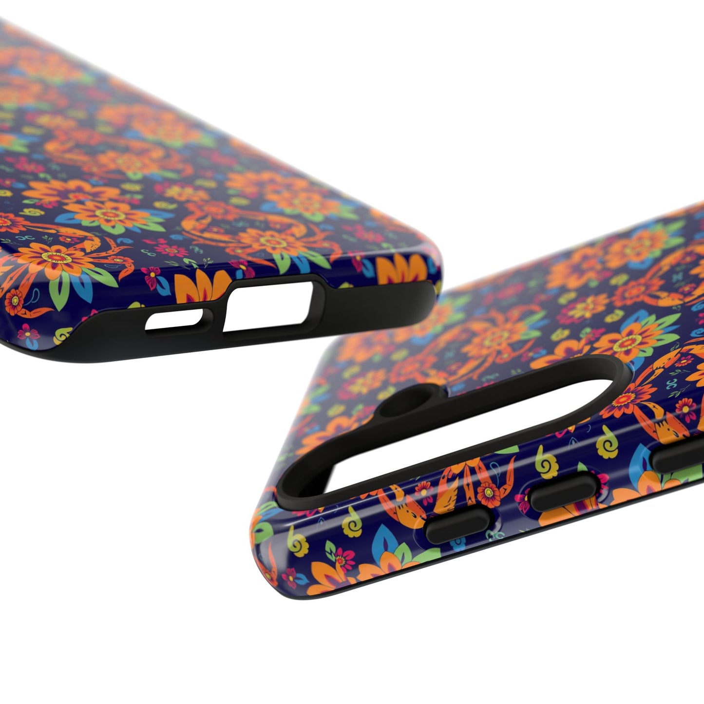 Tough Cases, Cancer, Zodiac, Flower Pattern