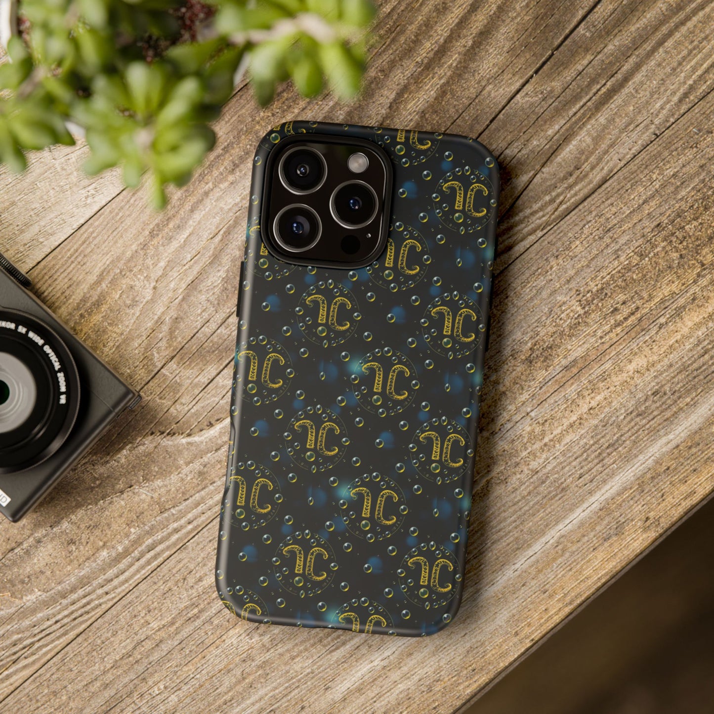 Tough Cases, Aquarius, Zodiac v2, Bubble Pattern