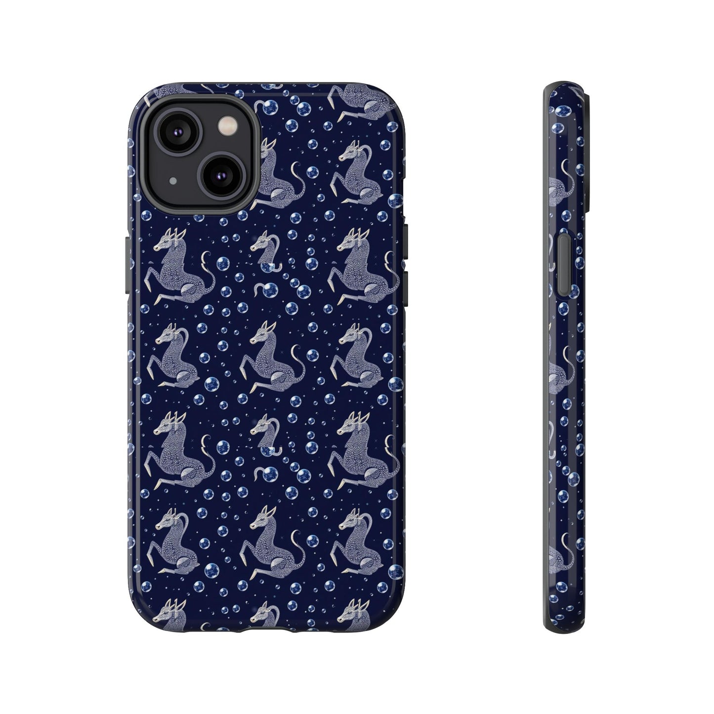 Tough Cases, Capricorn, Zodiac v2, Bubble Pattern