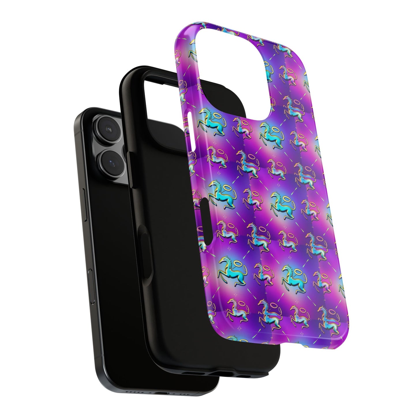 Tough Cases, Aquarius, Zodiac, Metal Pattern