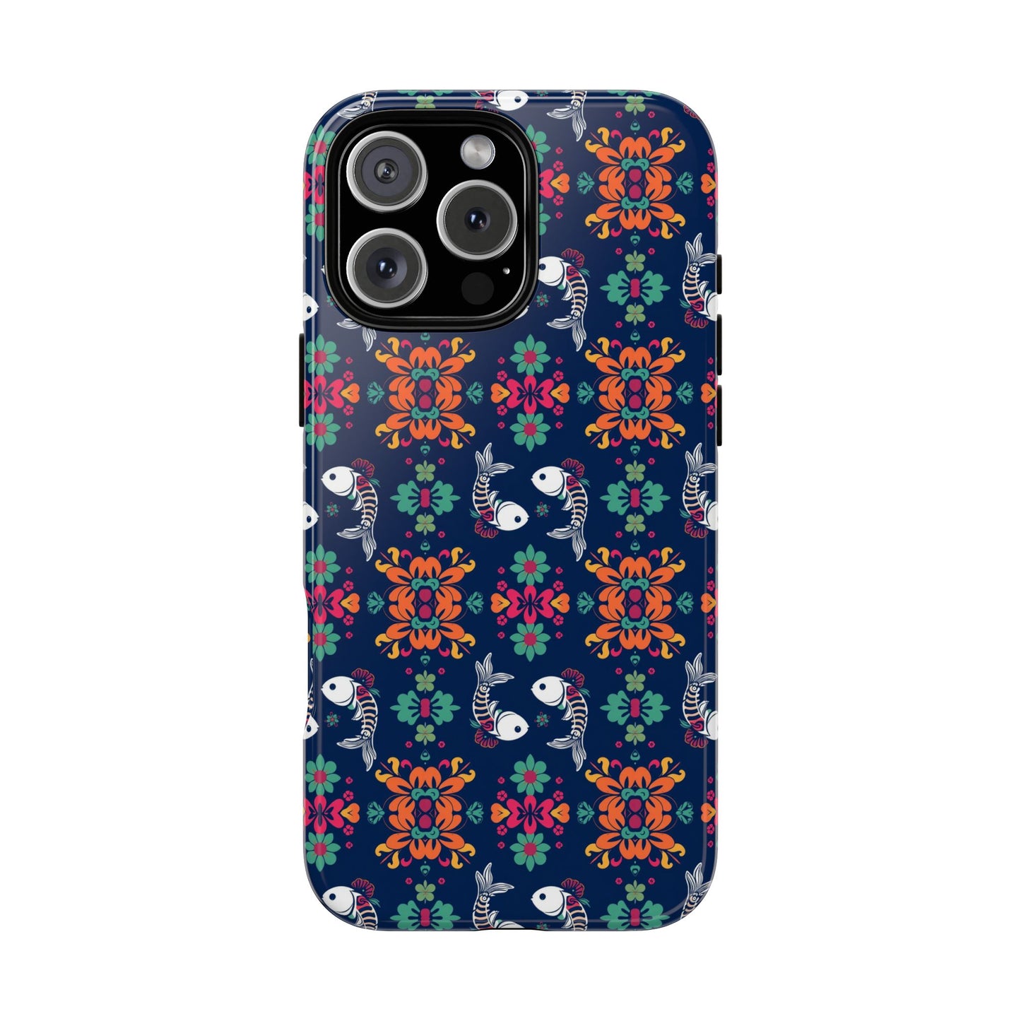 Tough Cases, Pisces, Zodiac, Flower Pattern