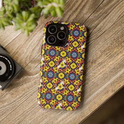 Tough Cases, Aquarius, Zodiac v3, Flower Pattern