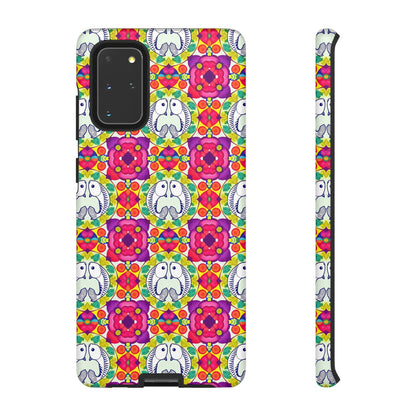 Tough Cases, Pisces, Zodiac v2, Flower Pattern