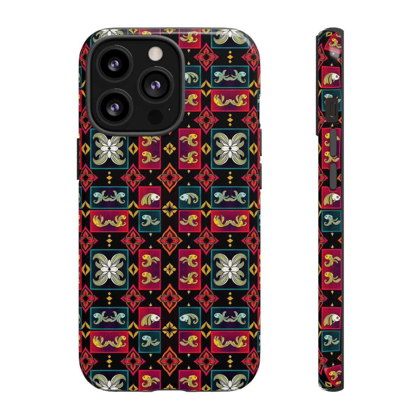 Tough Cases, Pisces, Zodiac v2, Shape Pattern