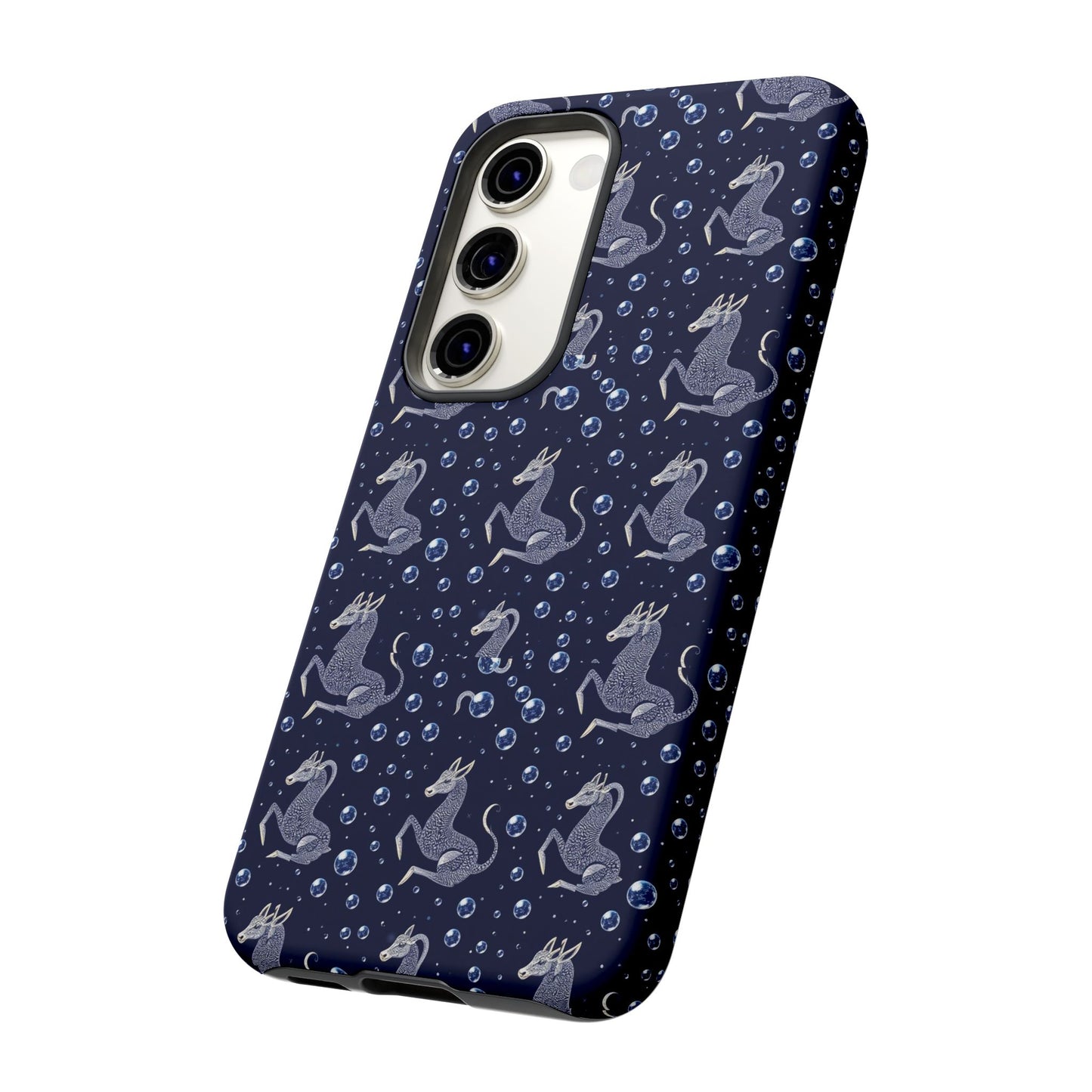 Tough Cases, Capricorn, Zodiac v2, Bubble Pattern