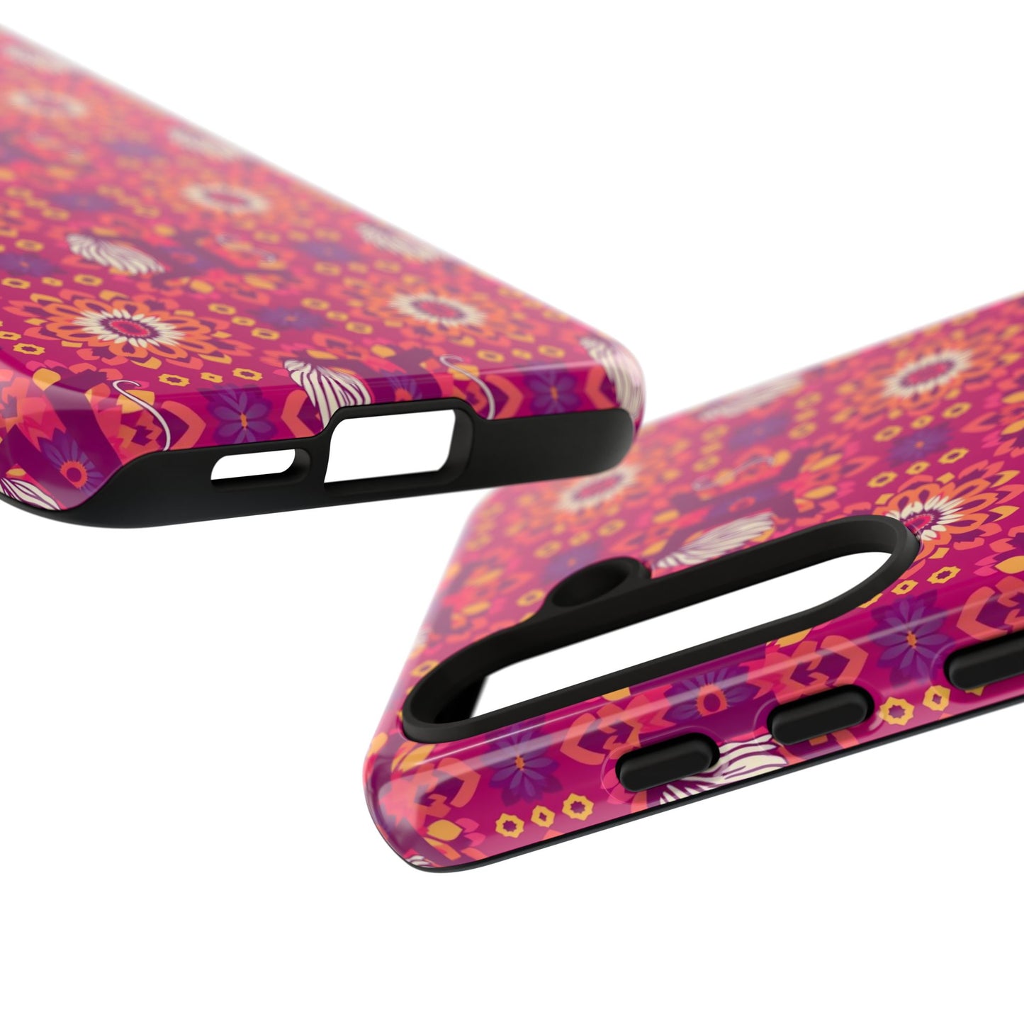 Tough Cases, Gemini, Zodiac v1, Flower Pattern