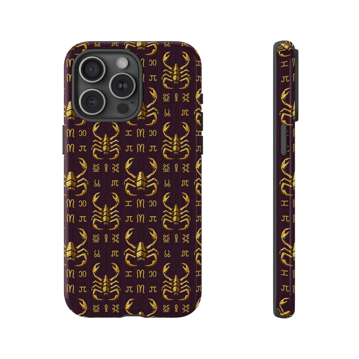 Tough Cases, Scorpio, Zodiac v2, Metal Pattern