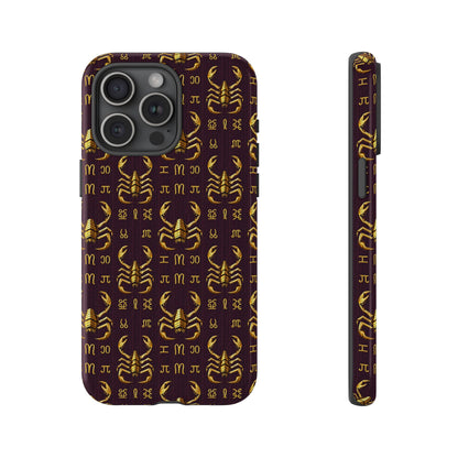 Tough Cases, Scorpio, Zodiac v2, Metal Pattern