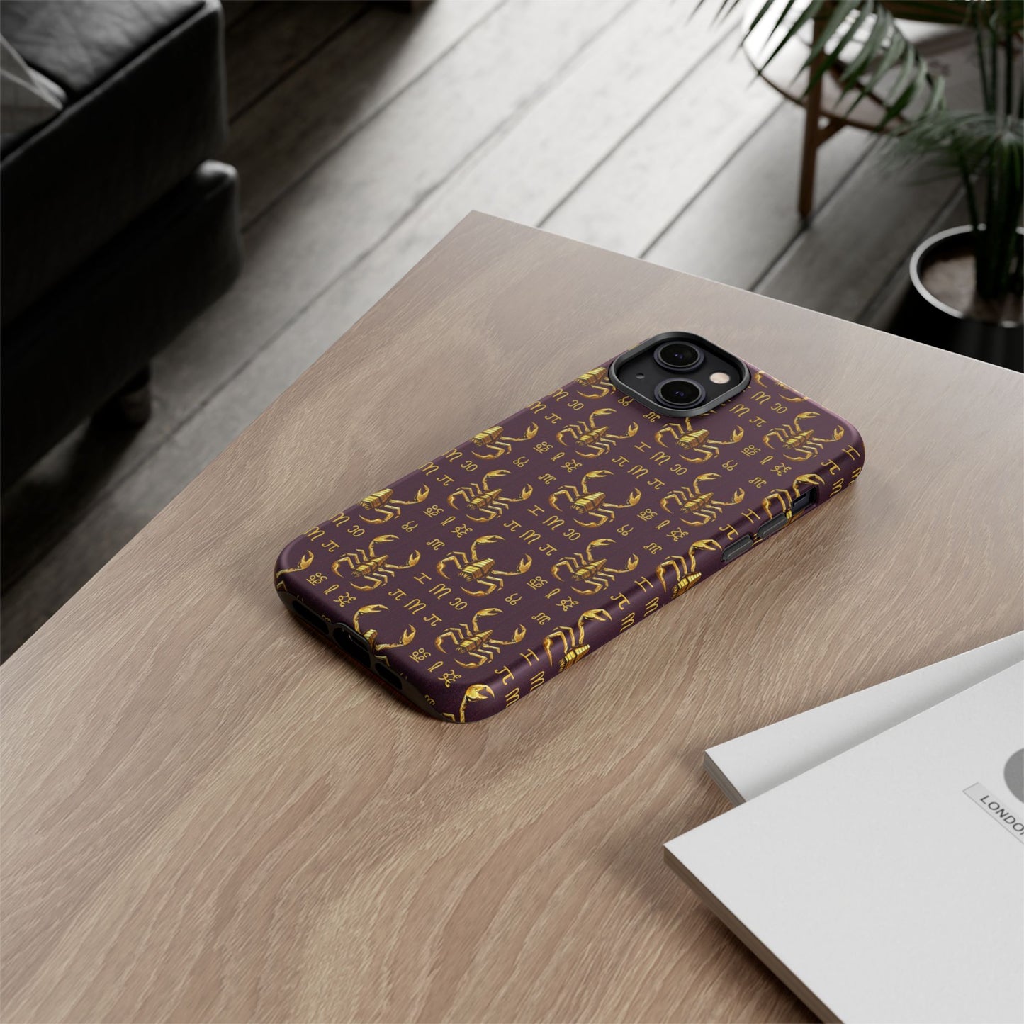 Tough Cases, Scorpio, Zodiac v2, Metal Pattern