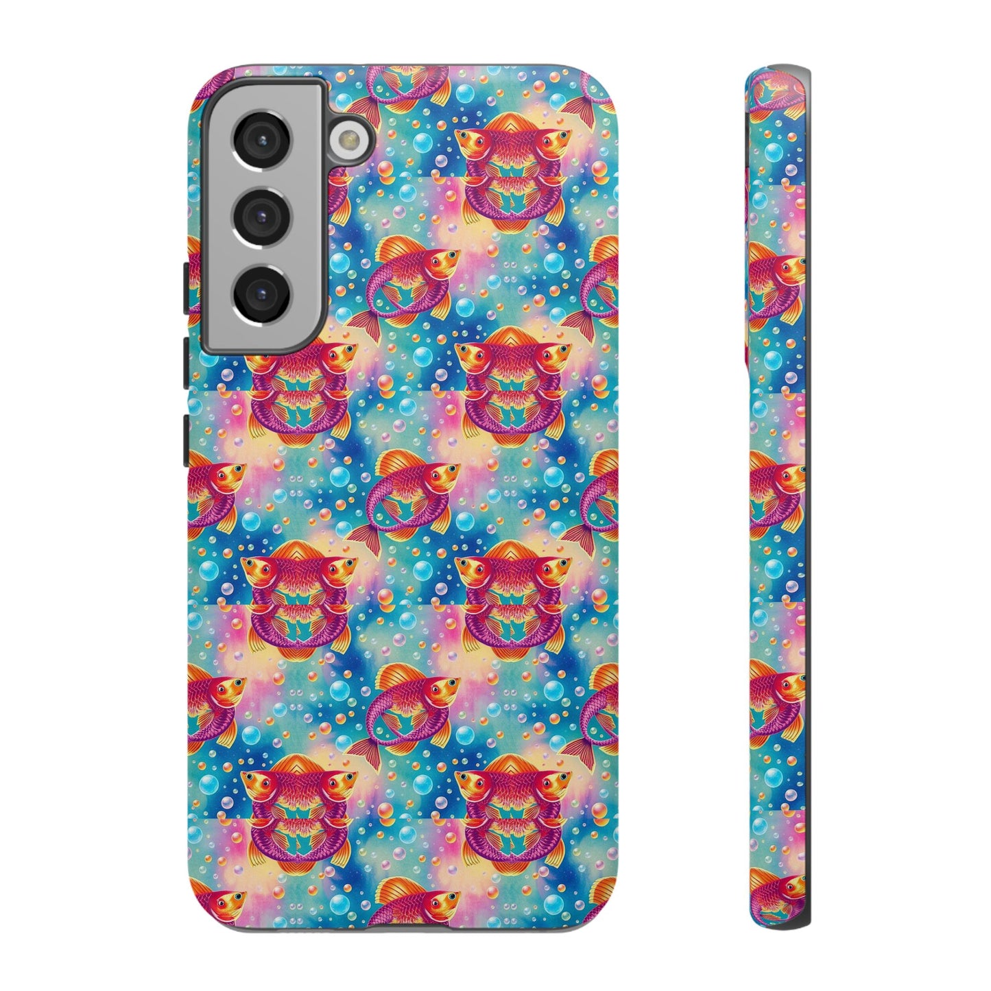 Tough Cases, Pisces, Zodiac v1, Bubble Pattern