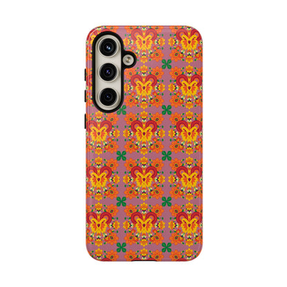 Tough Cases, Aries, Zodiac v1, Flower Pattern