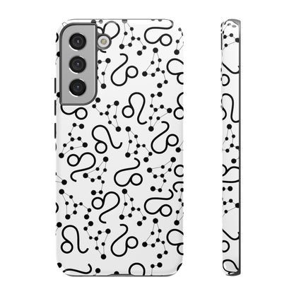 Tough Cases with the Leo Zodiac sign for iPhone, Samsung Galaxy, and Google Pixel devices