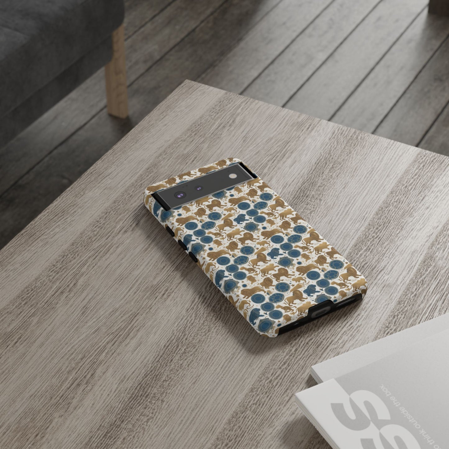 Tough Cases, Leo, Zodiac v2, Metal Pattern