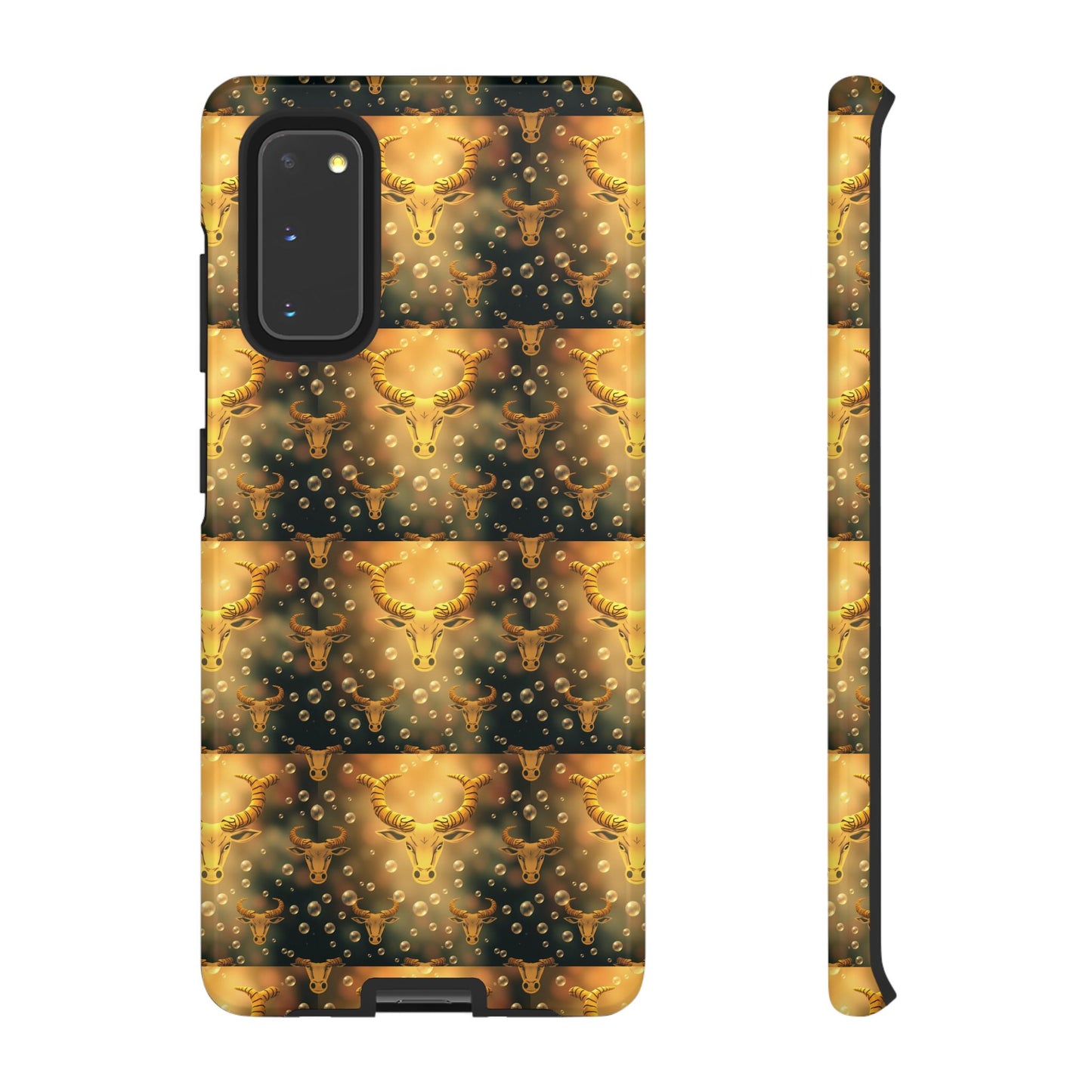 Tough Cases, Taurus, Zodiac v1, Bubble Pattern