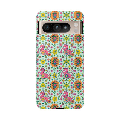 Tough Cases, Aquarius, Zodiac, Flower Pattern