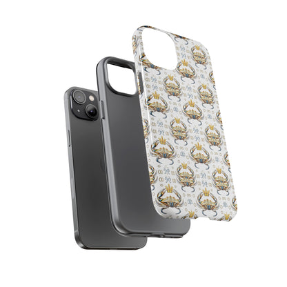 Tough Cases, Cancer, Zodiac v1, Metal Pattern