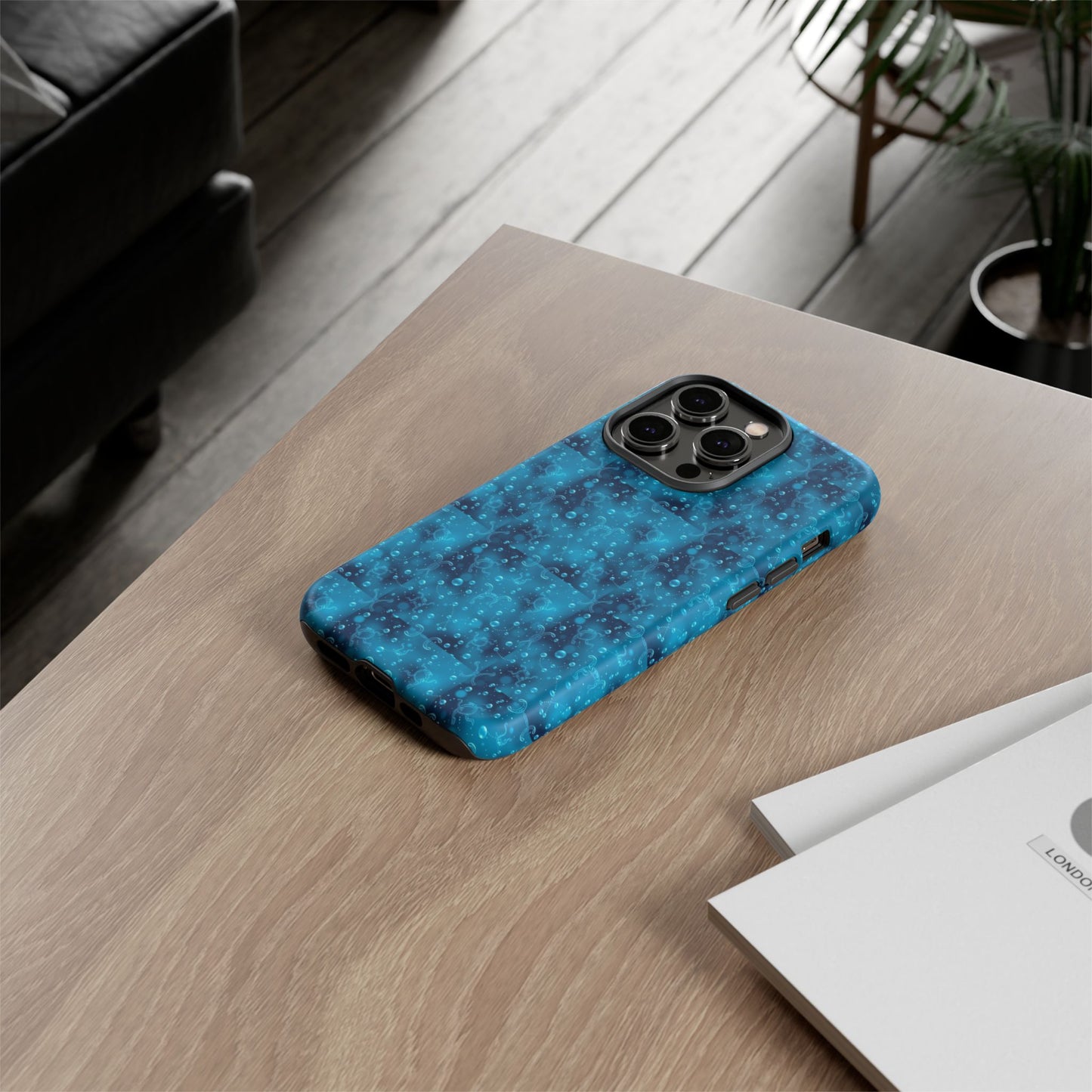Tough Cases, Aquarius, Zodiac v3, Bubble Pattern