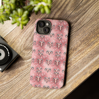 Tough Cases, Aries, Zodiac, Bubble Pattern