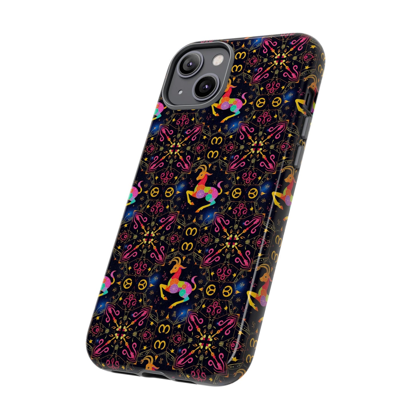 Tough Cases, Capricorn, Zodiac v2, Metal Pattern
