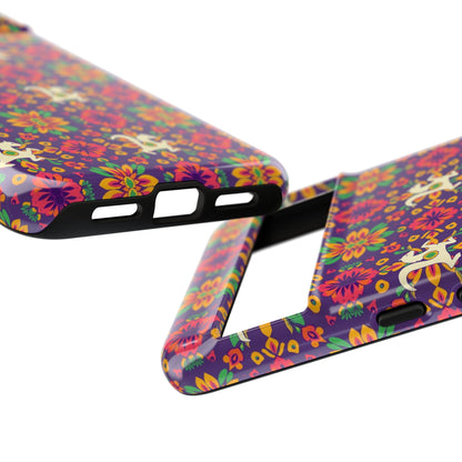 Tough Cases, Aquarius, Zodiac v1, Flower Pattern