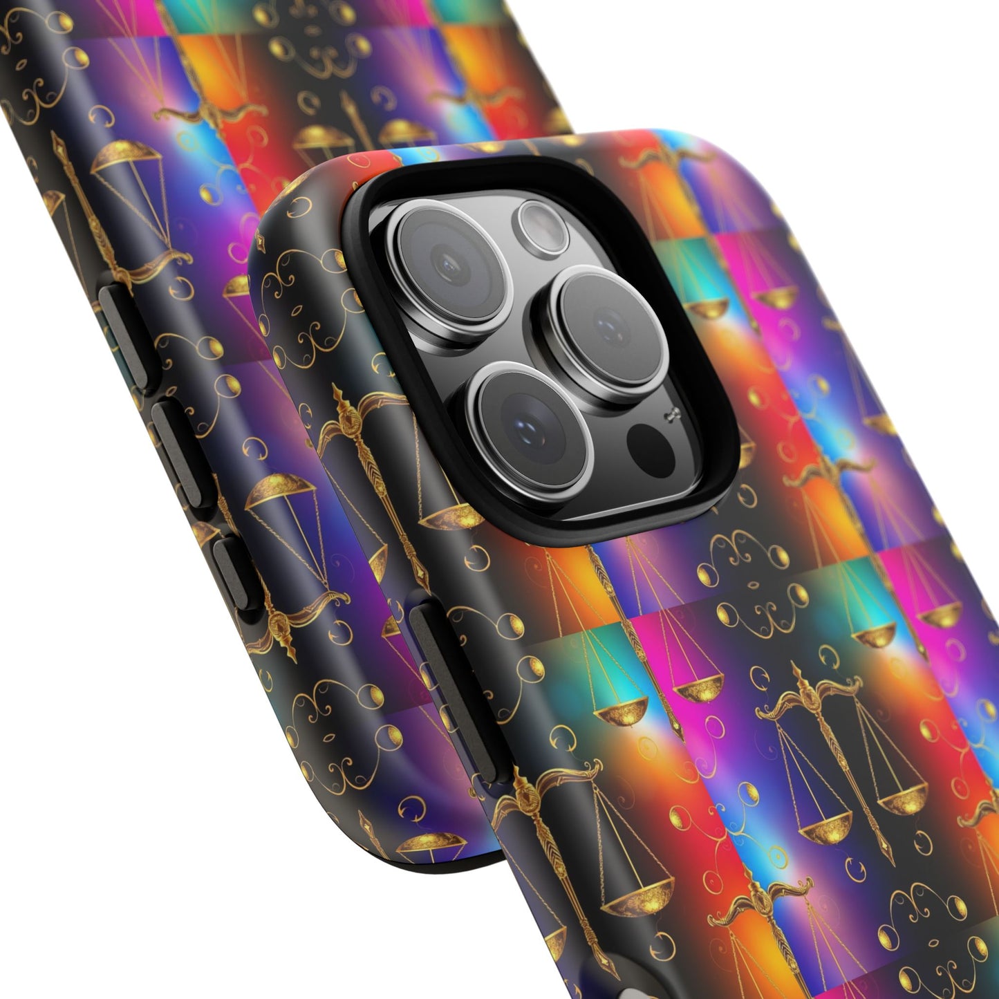 Tough Cases, Libra, Zodiac v1, Metal Pattern