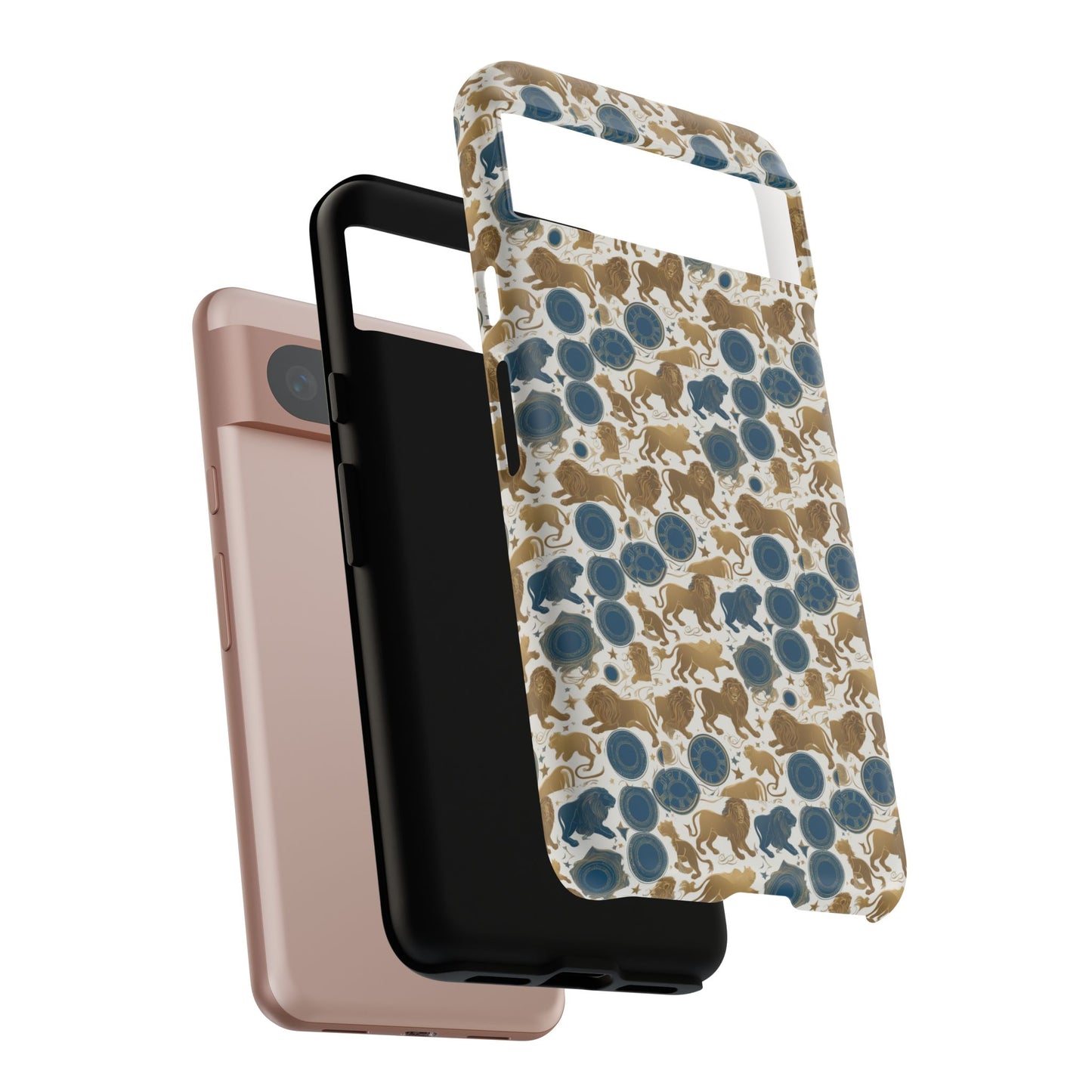 Tough Cases, Leo, Zodiac v2, Metal Pattern