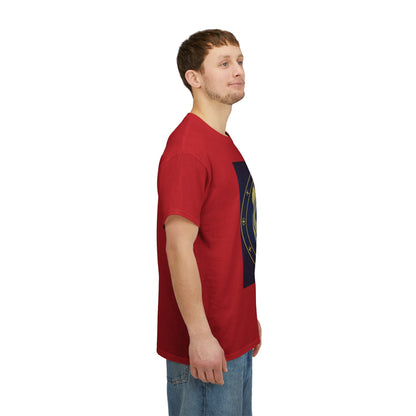 Unisex Heavy Cotton T-Shirt, King of Pisces, Zodiac Design