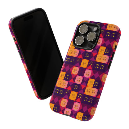 Tough Cases, Libra, Zodiac v1, Shape Pattern