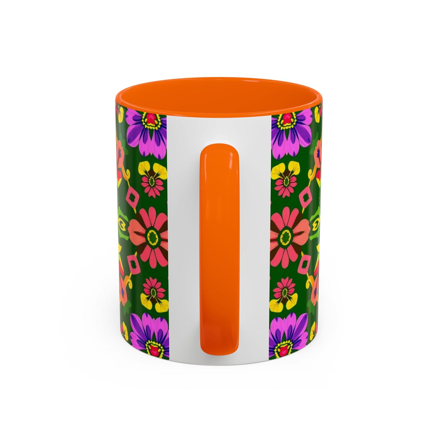 Accent Coffee Mug, Libra, Zodiac, Flower Pattern, (11, 15oz)