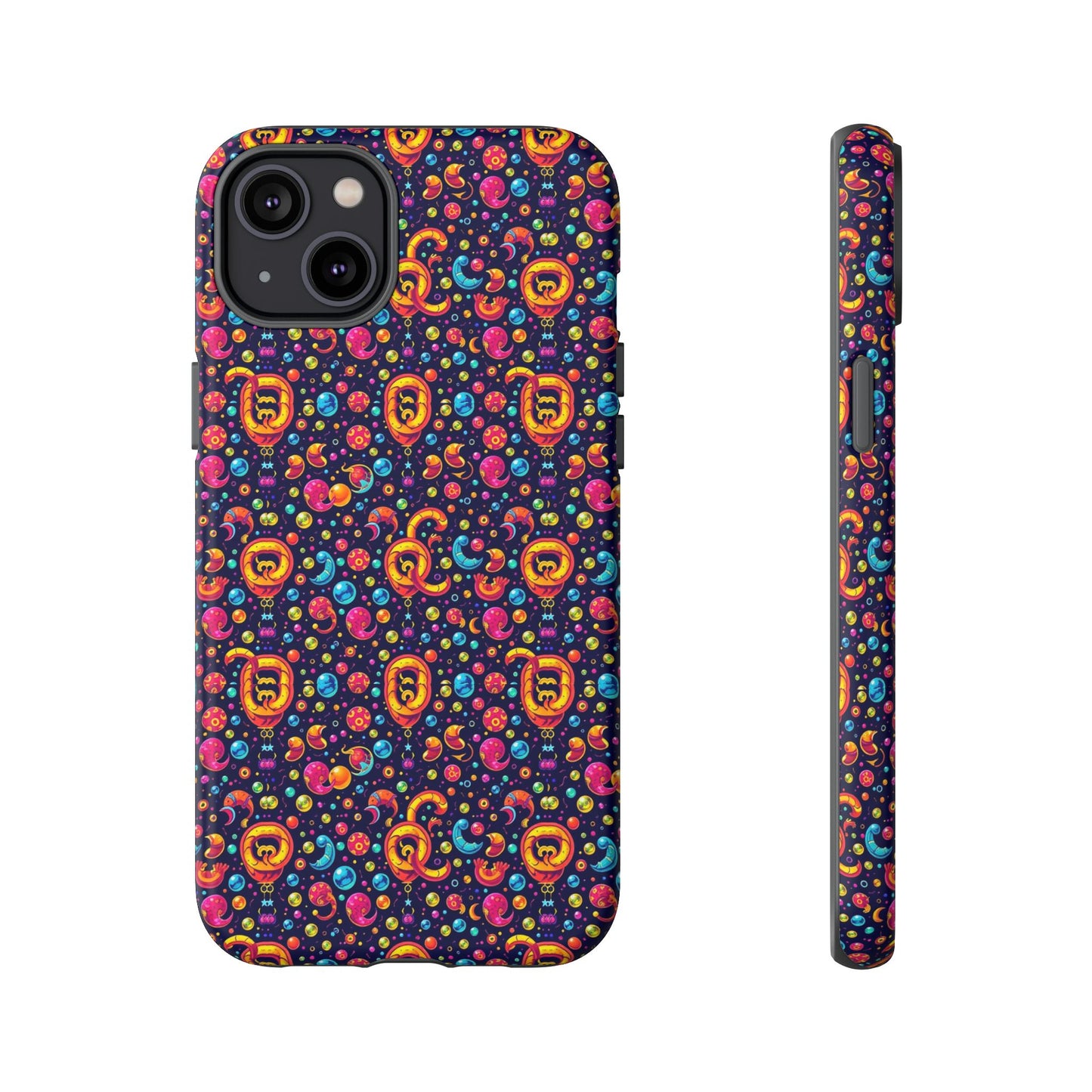 Tough Cases, Aquarius, Zodiac v1, Bubble Pattern