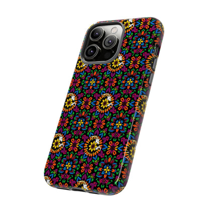 Tough Cases, Capricorn, Zodiac v2, Flower Pattern