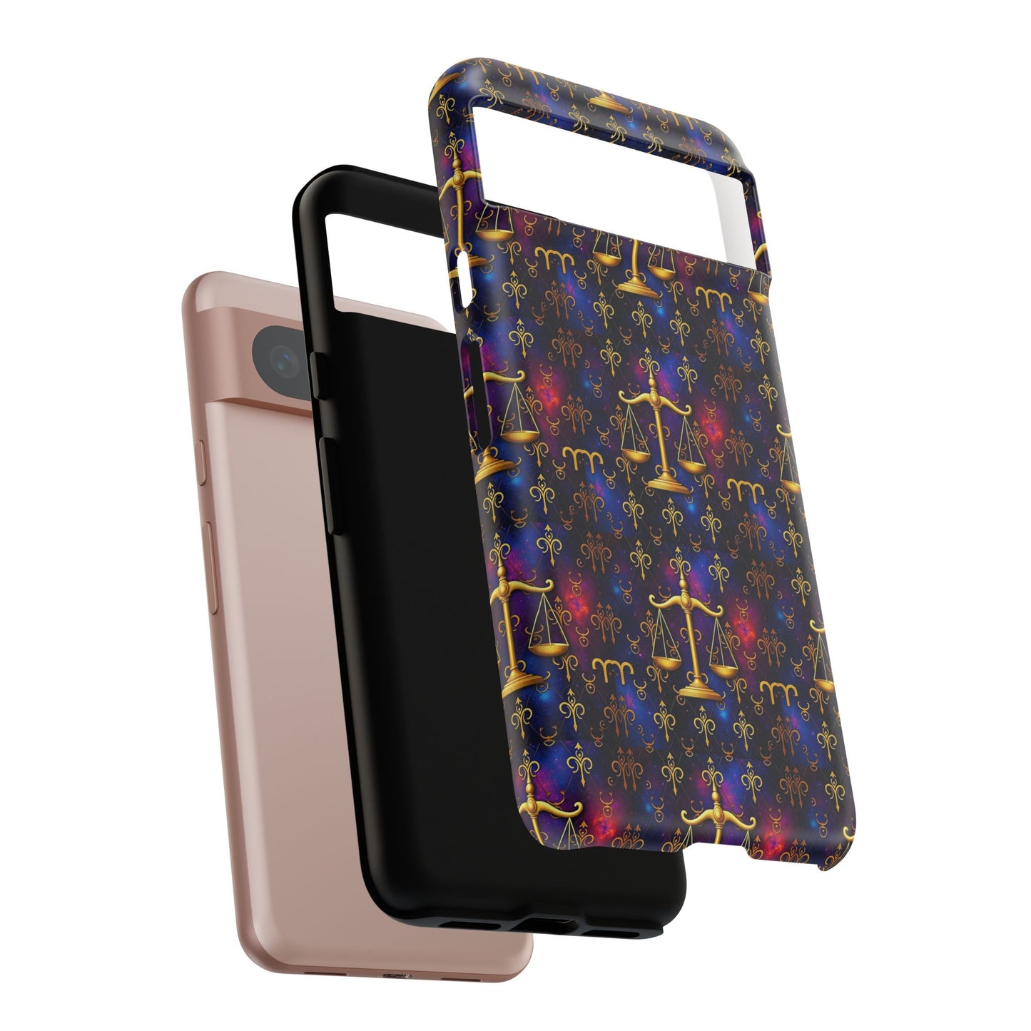 Tough Cases, Libra, Zodiac v2, Metal Pattern