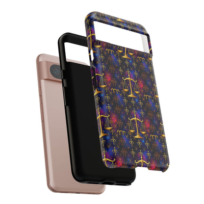 Tough Cases, Libra, Zodiac v2, Metal Pattern