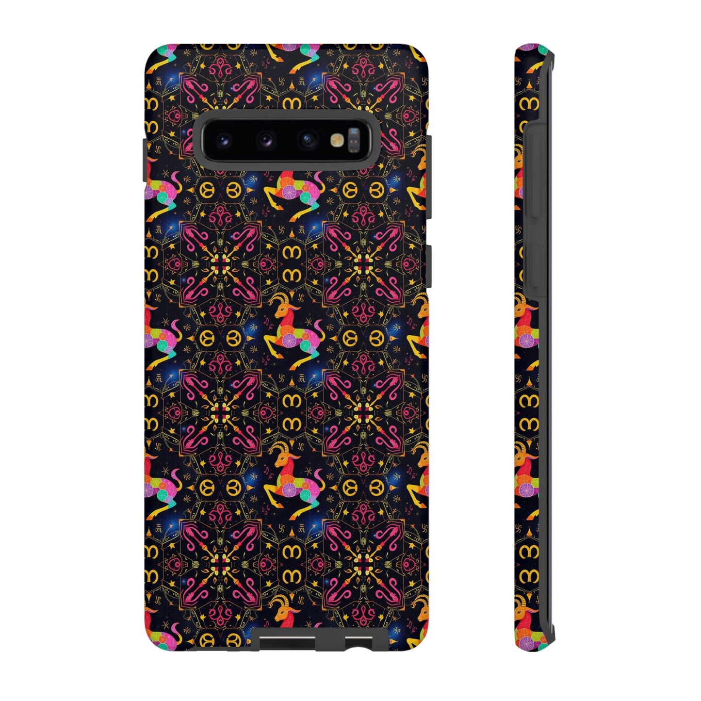 Tough Cases, Capricorn, Zodiac v2, Metal Pattern