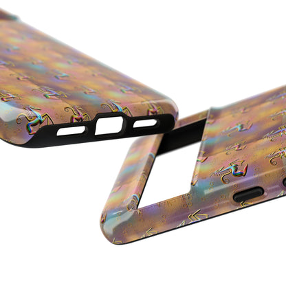 Tough Cases, Aquarius, Zodiac v1, Metal Pattern