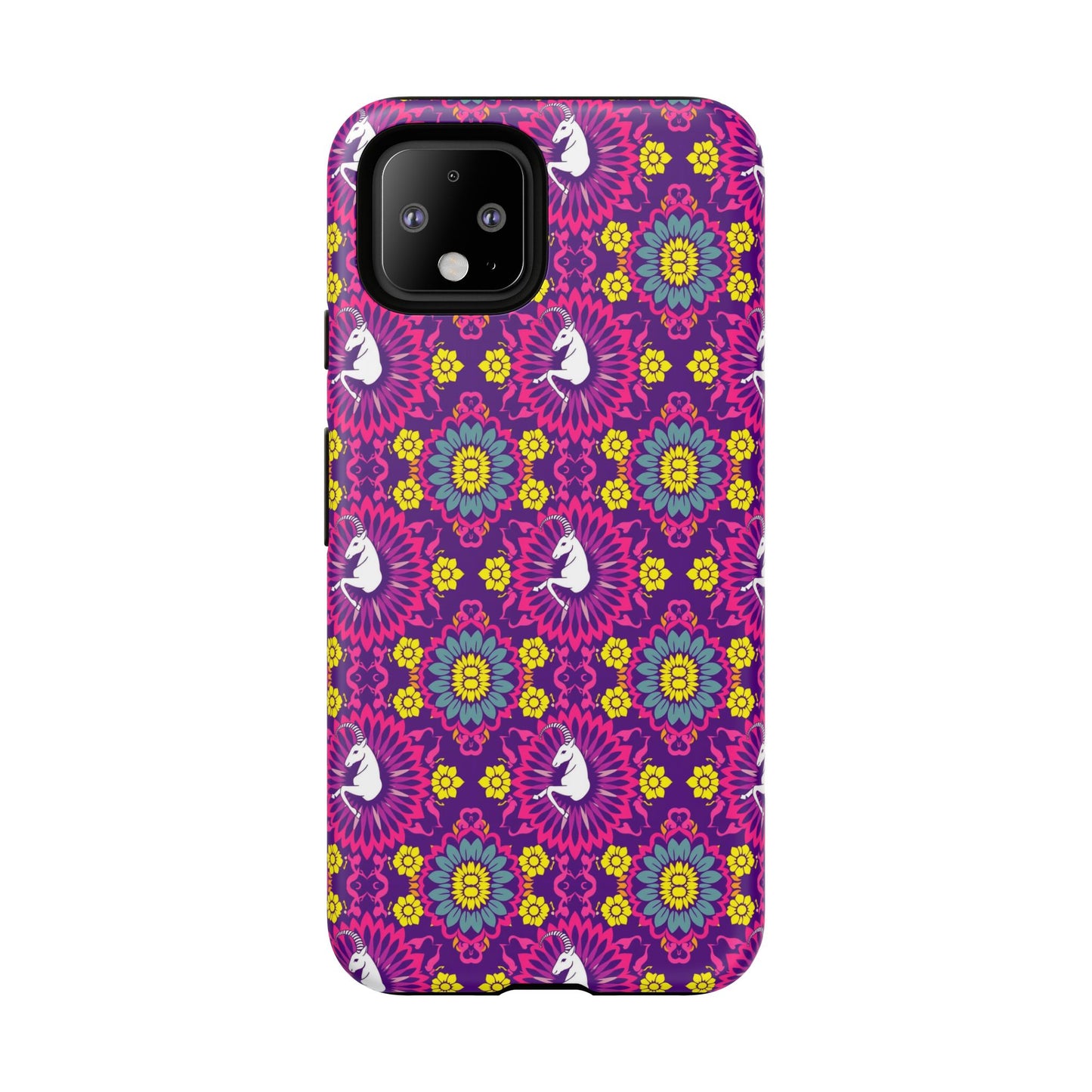 Tough Cases, Capricorn, Zodiac, Flower Pattern