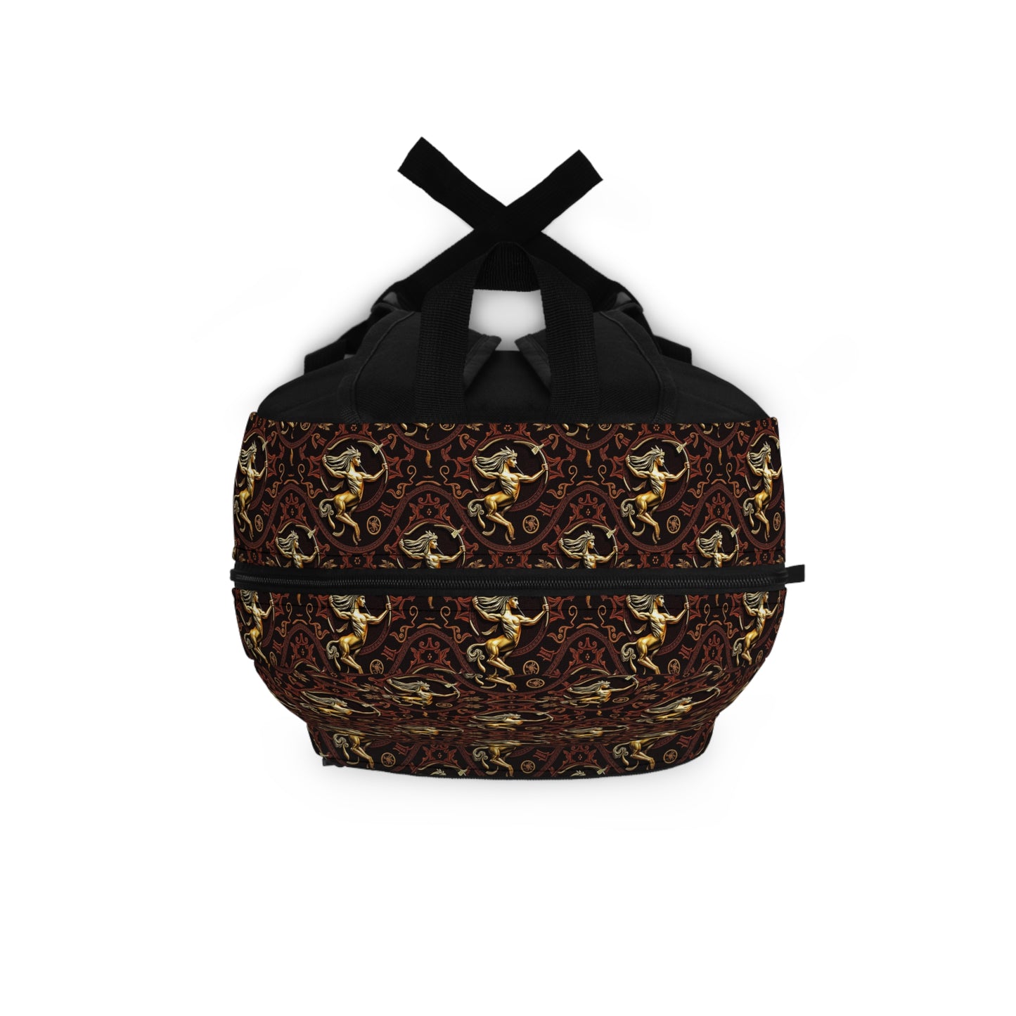 Backpack, Sagittarius, Zodiac v1, Metal Pattern