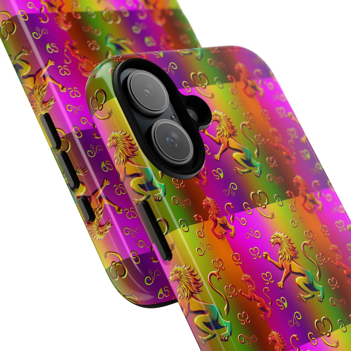 Tough Cases, Leo, Zodiac v1, Metal Pattern