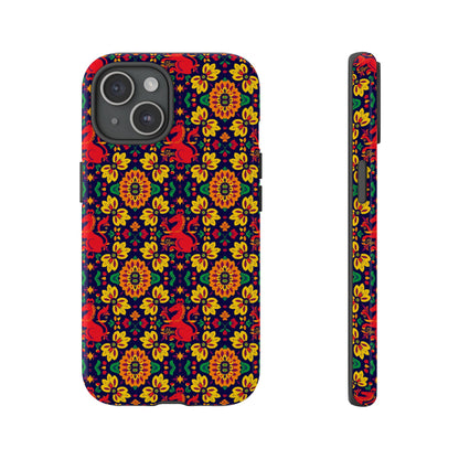 Tough Cases, Virgo, Zodiac v2, Flower Pattern