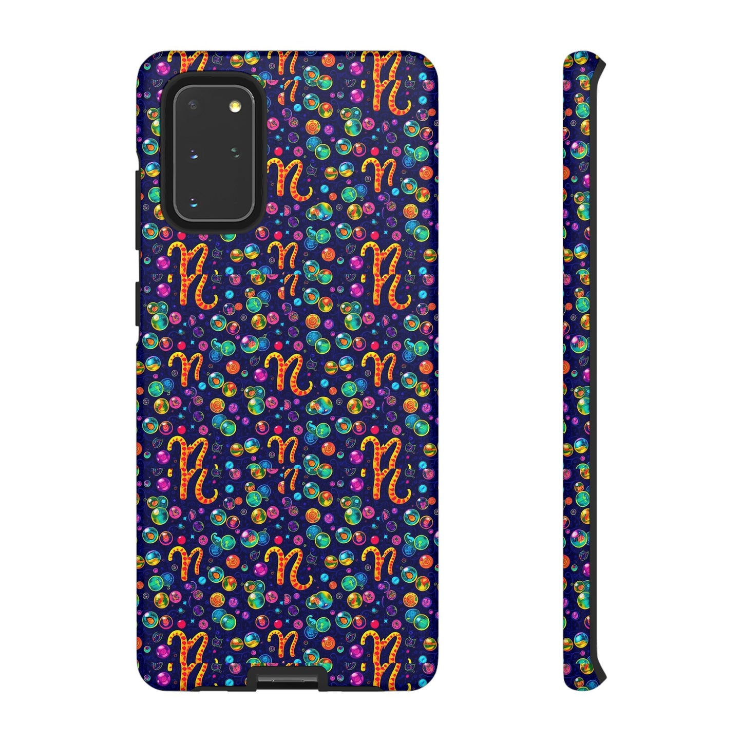 Tough Cases, Aquarius, Zodiac, Bubble Pattern