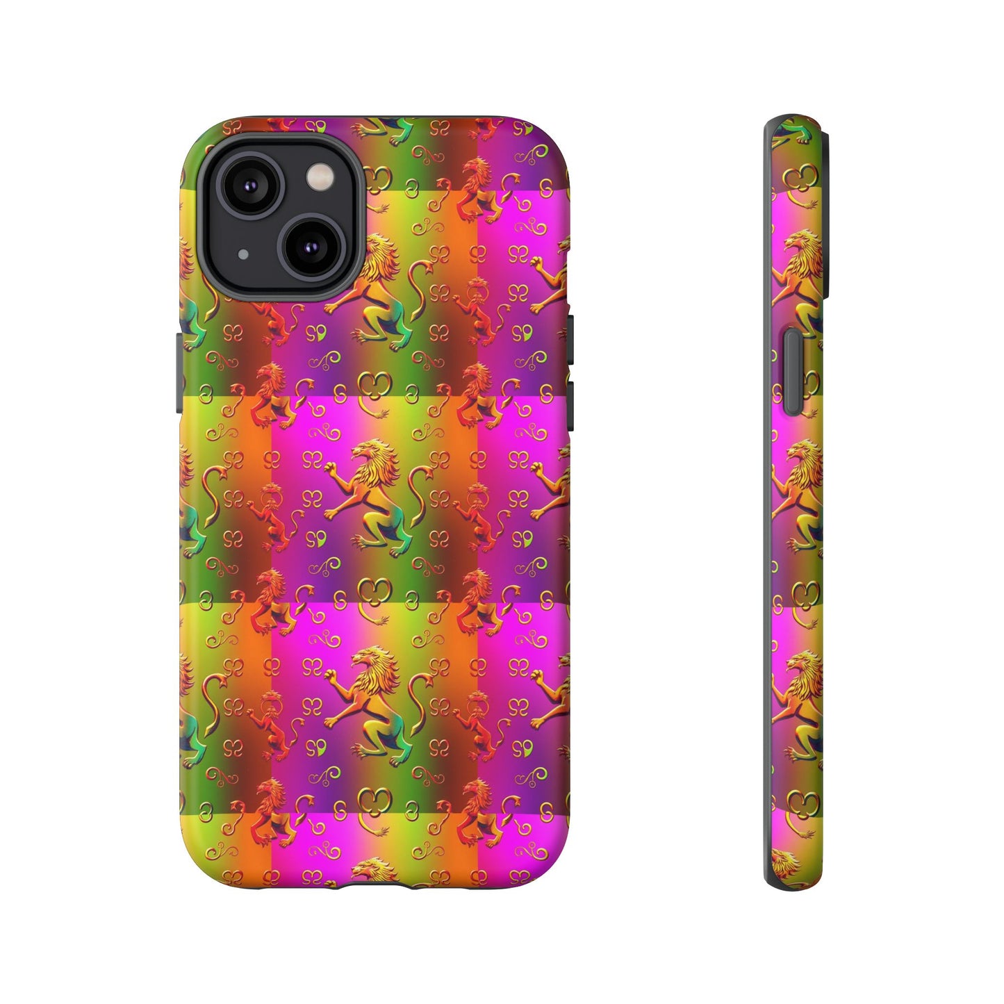 Tough Cases, Leo, Zodiac v1, Metal Pattern