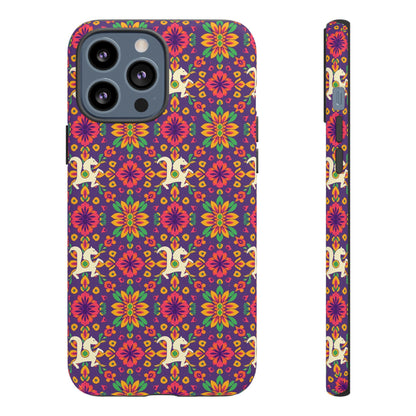 Tough Cases, Aquarius, Zodiac v1, Flower Pattern